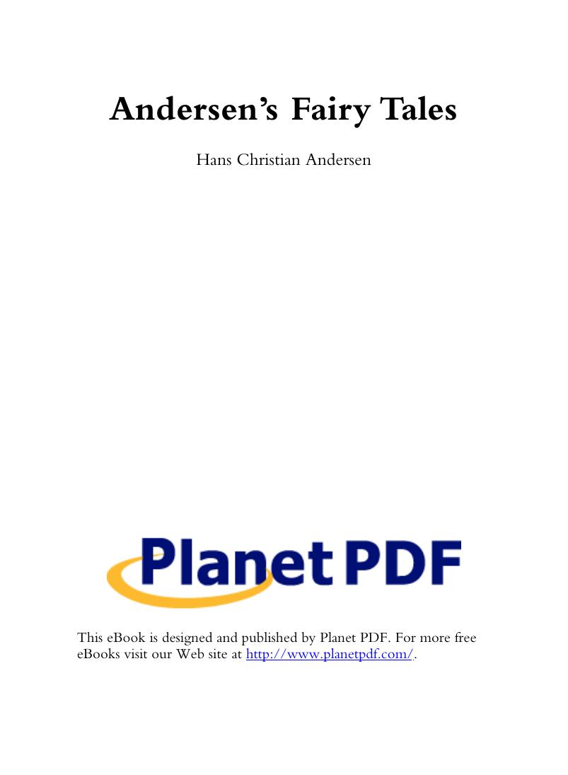 Andersen’s Fairy Tales