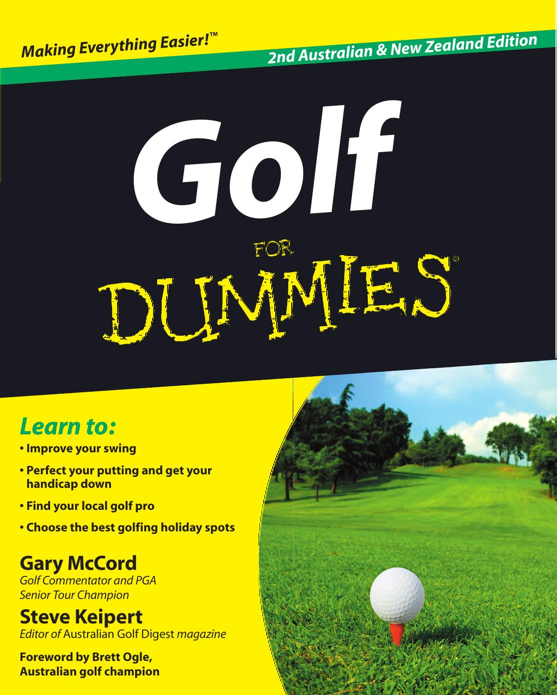 Golf For Dummies®, 2nd Australian & New Zealand Edition
