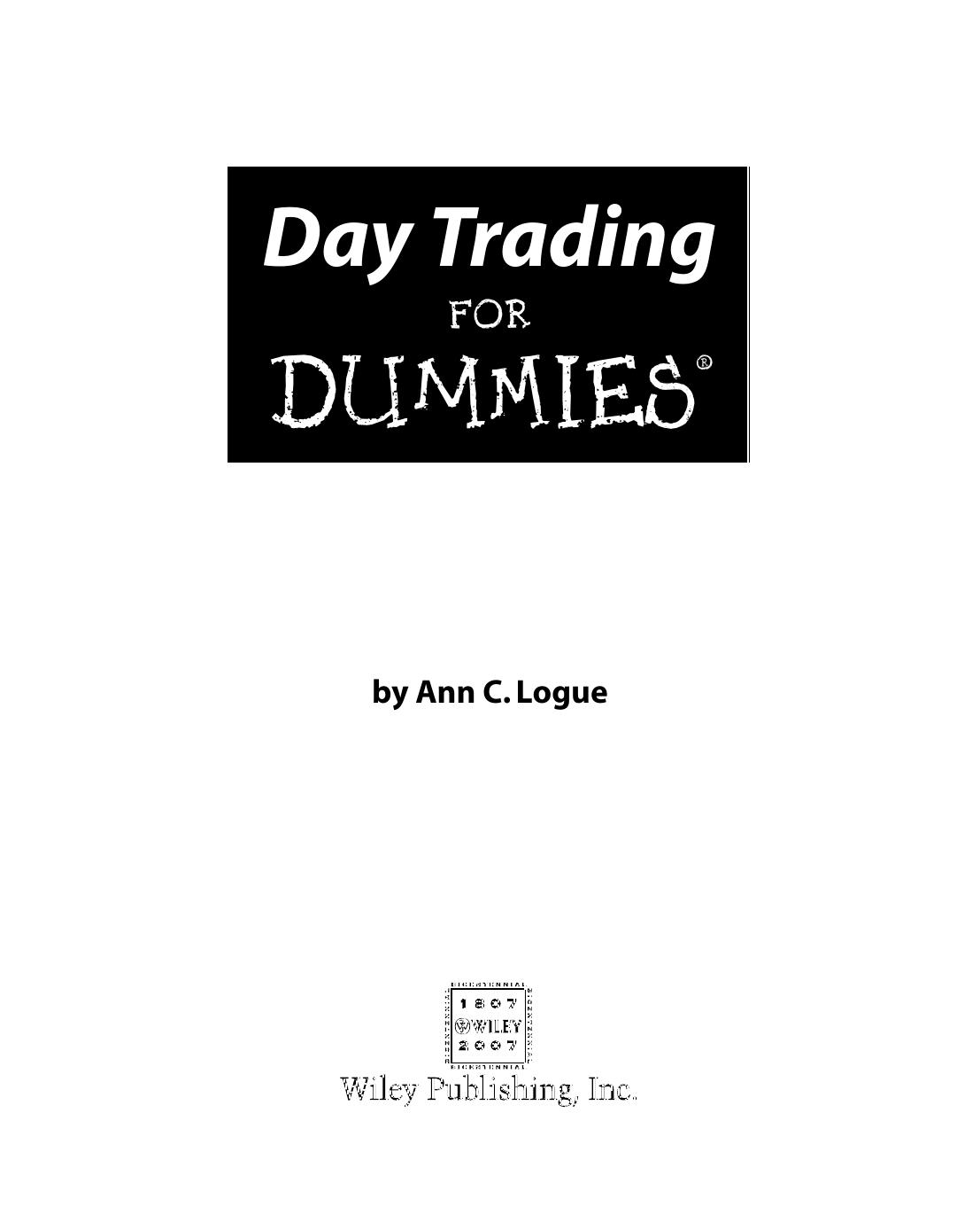 Day Trading for Dummies