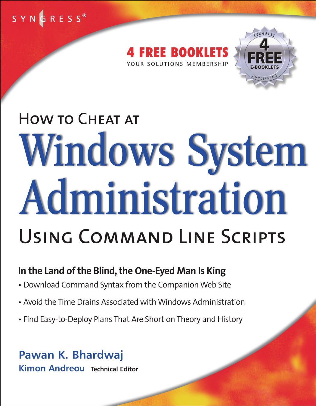 Cheat at Windows System Adminis