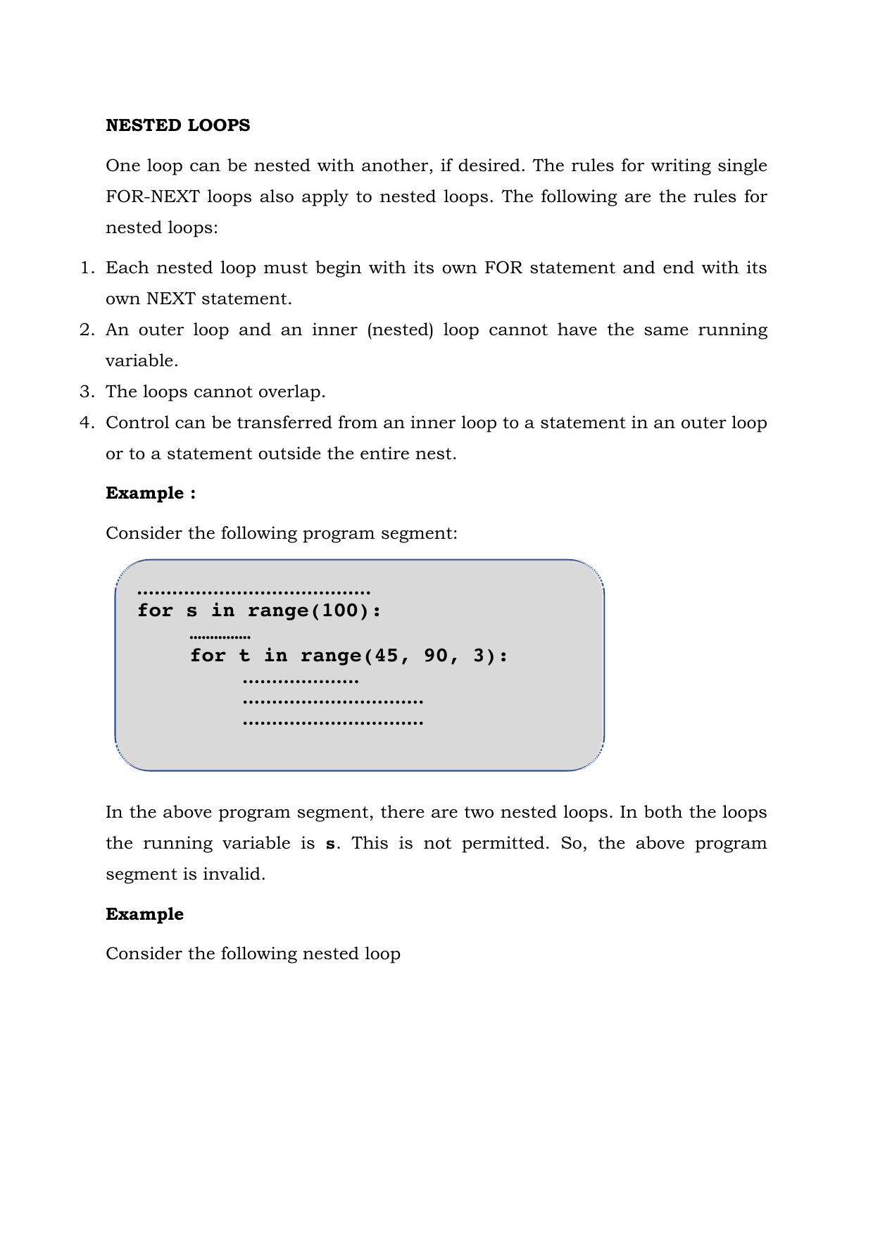 Microsoft Word - Loop 04 NESTED LOOPS.docx