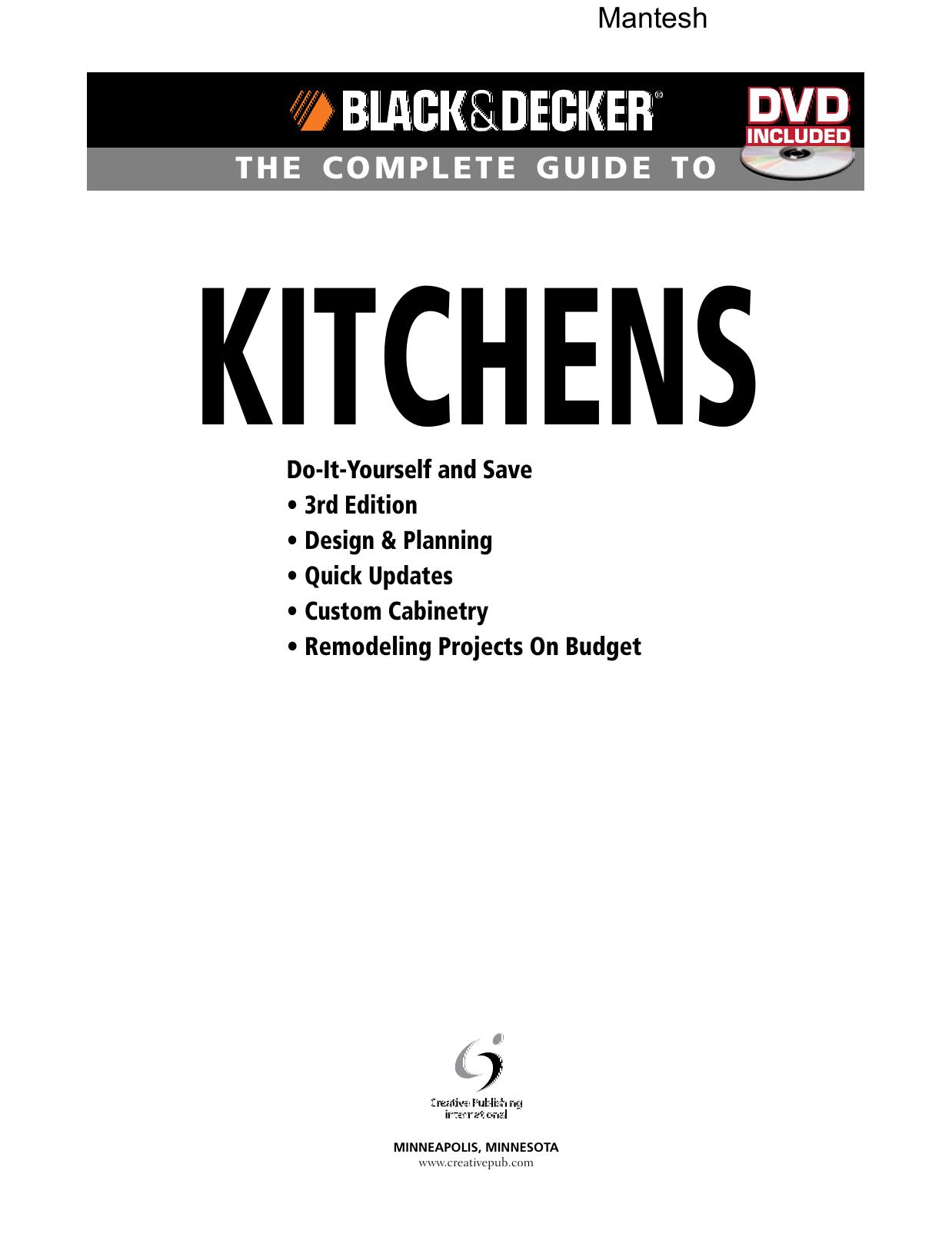 Black & Decker The Complete Guide to Kitchens