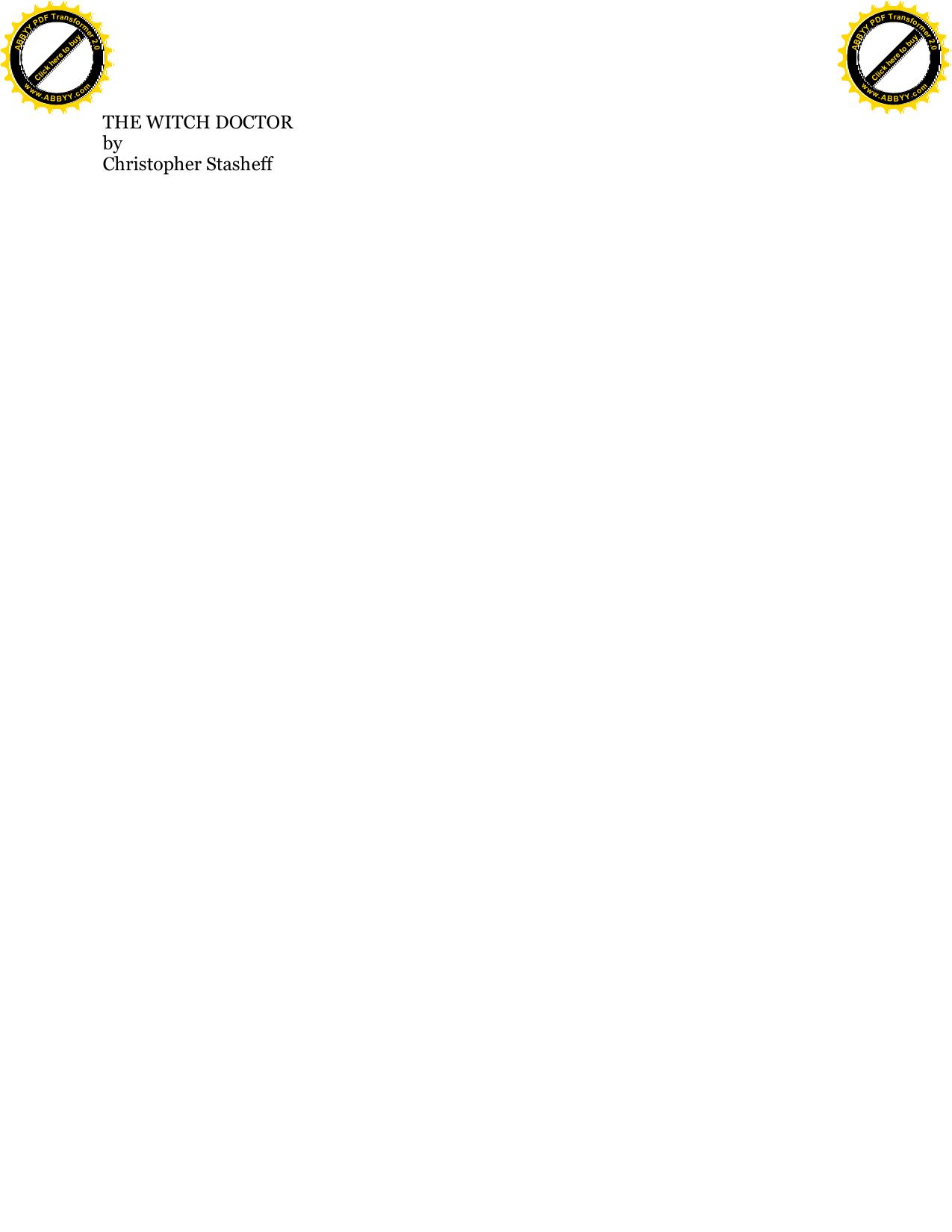 Stasheff, Christopher - Wizard in Rhyme 03 - The Witch Doctor