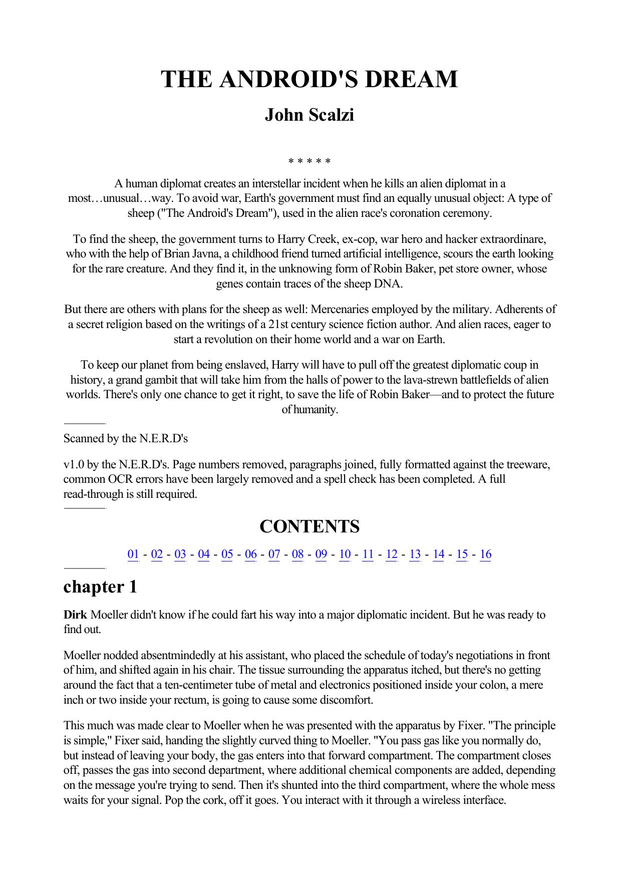 Scalzi, John - The Android's Dream