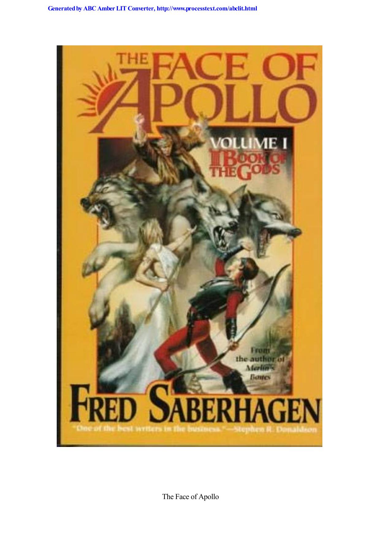 Saberhagen, Fred - Book of the Gods 1