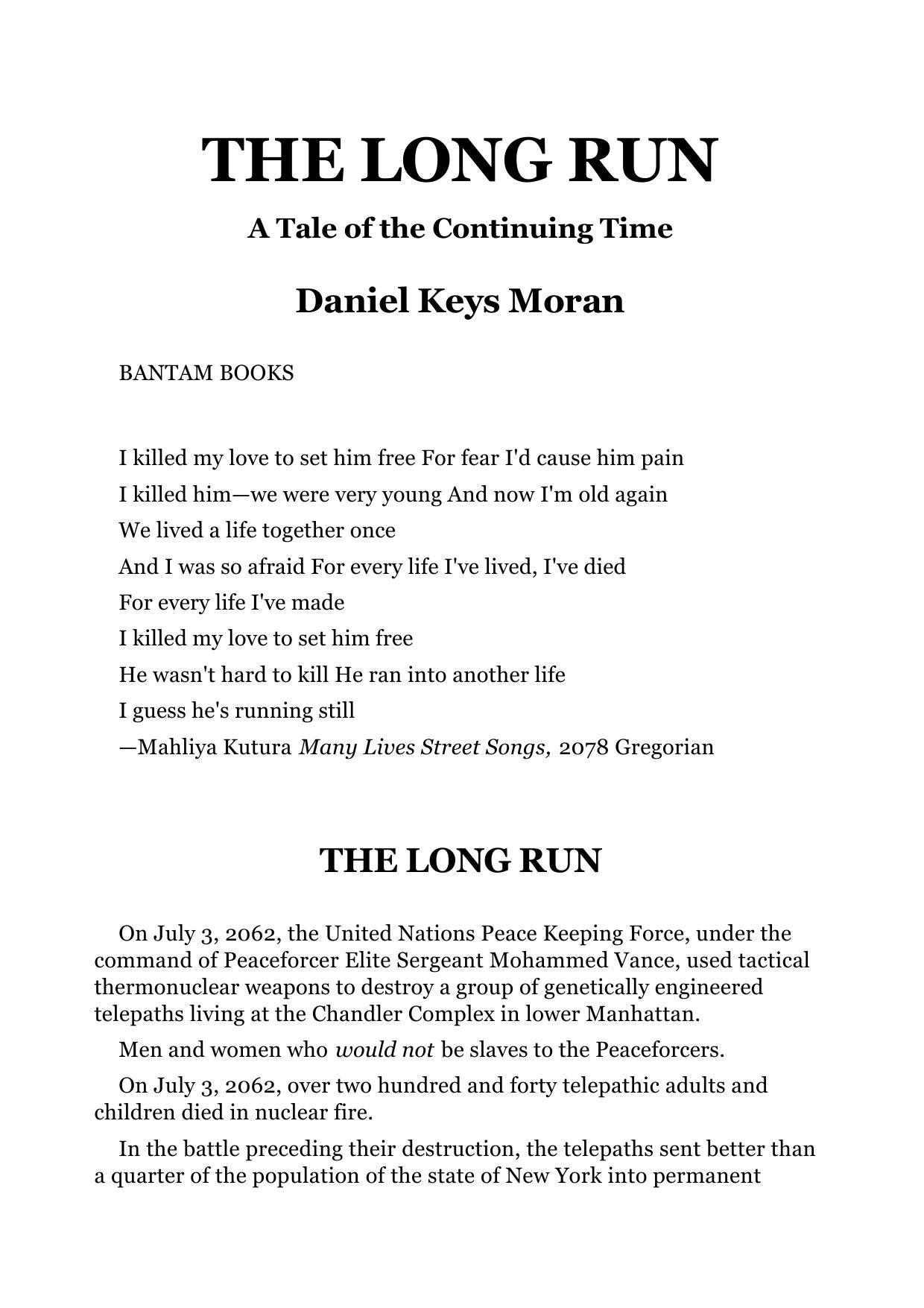 Daniel Keys Moran - A Tale of the Continuing Time 02