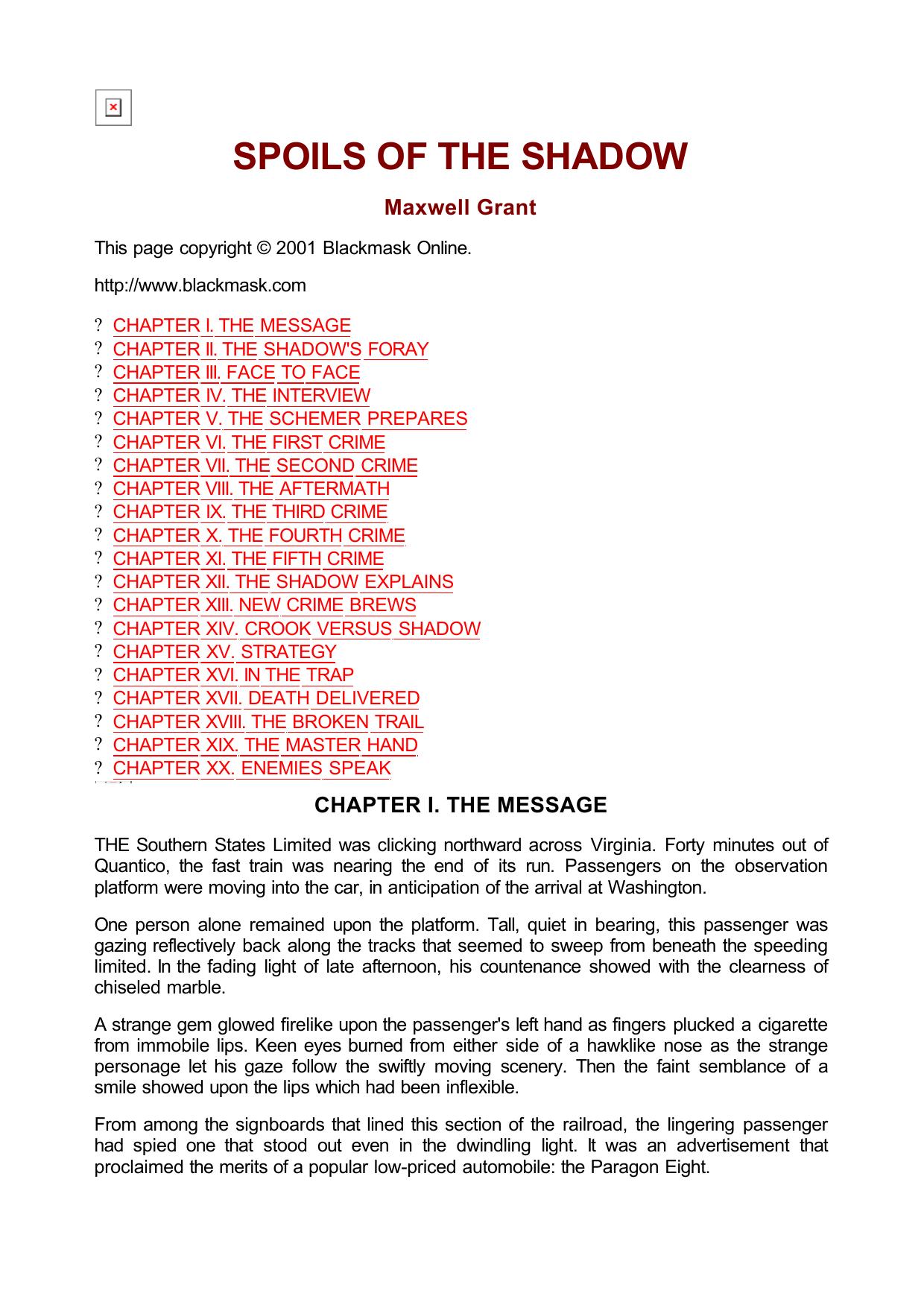 Maxwell Grant - The Shadow - 061