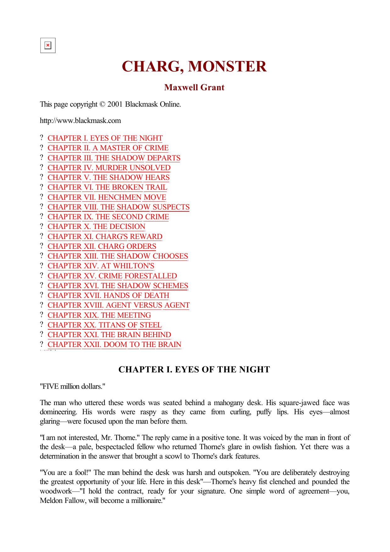 Maxwell Grant - The Shadow - 057