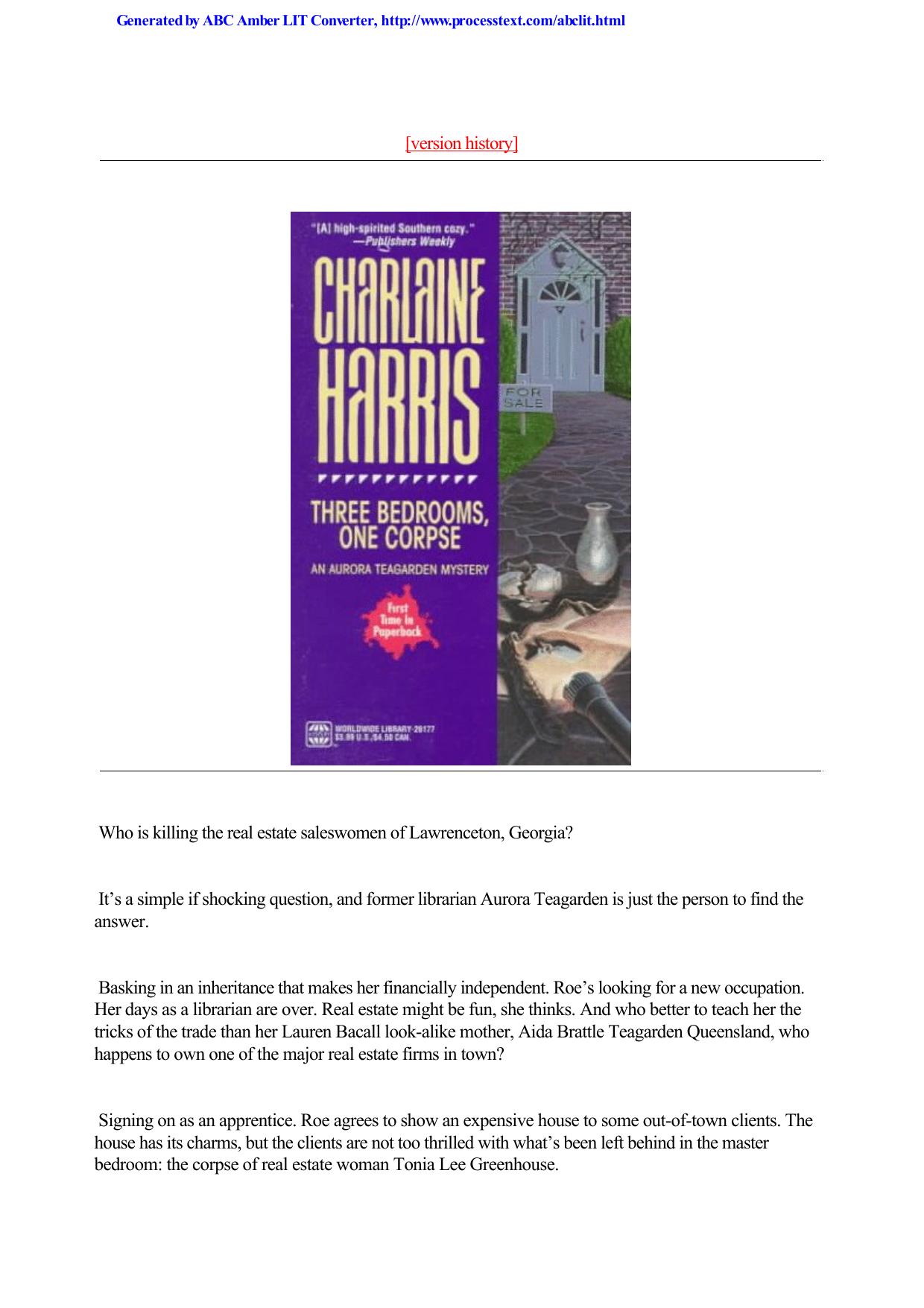 Charlaine Harris - [Aurora Teagarden 03]
