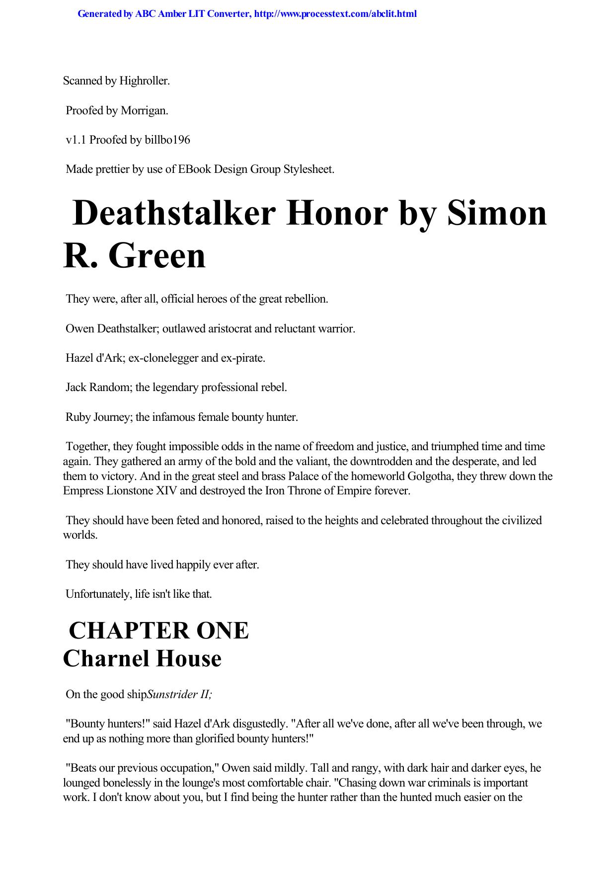 Green, Simon R - Deathstalker 04