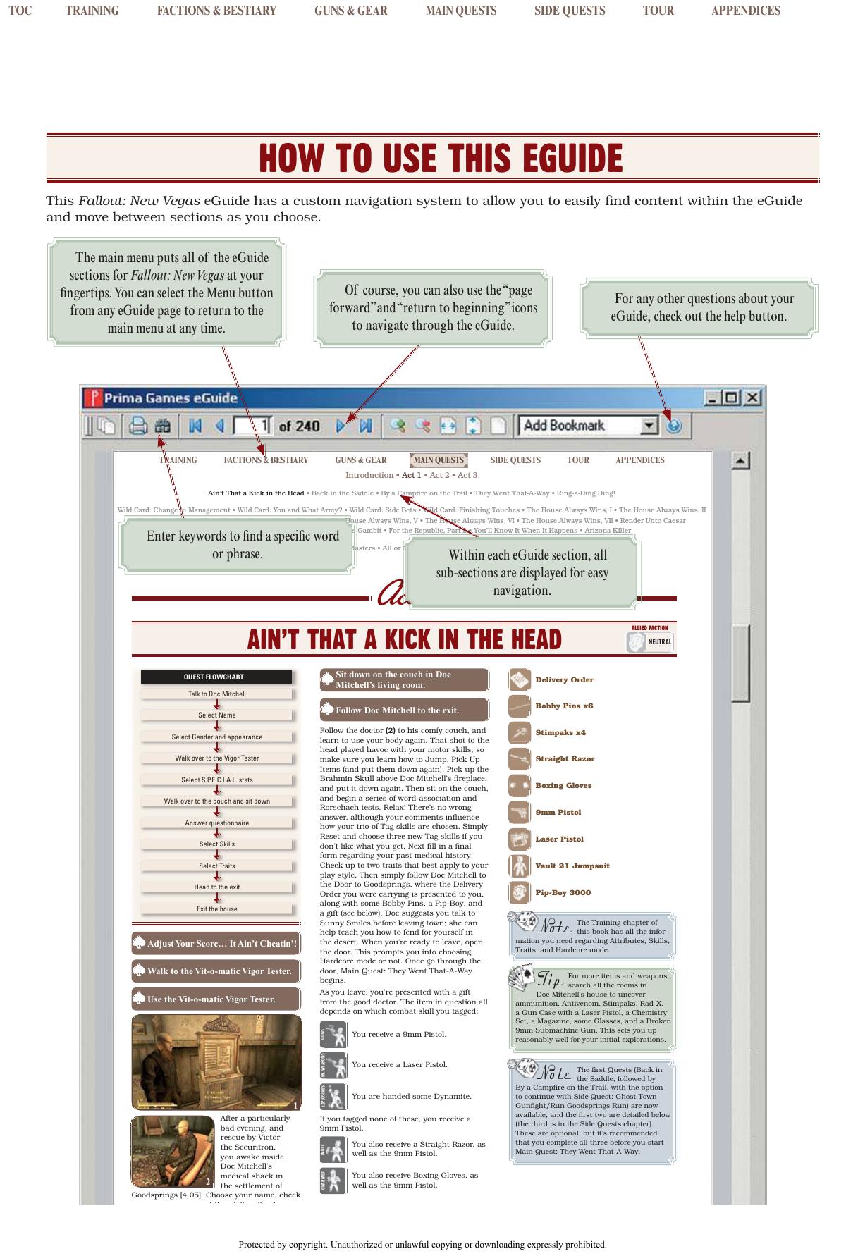 Fallout New Vegas Official eGuide pdf