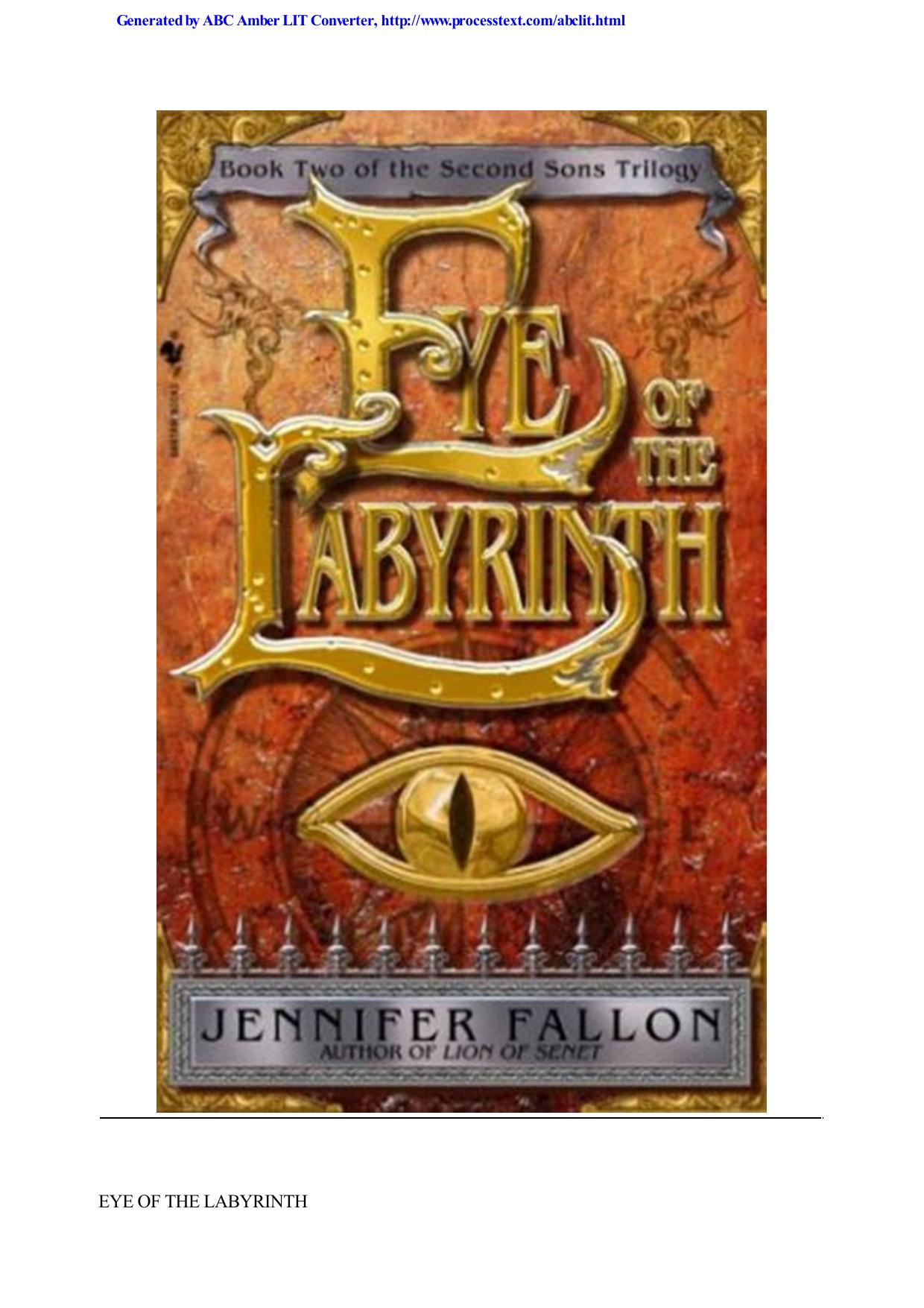 Fallon, Jennifer - Second Sons 02