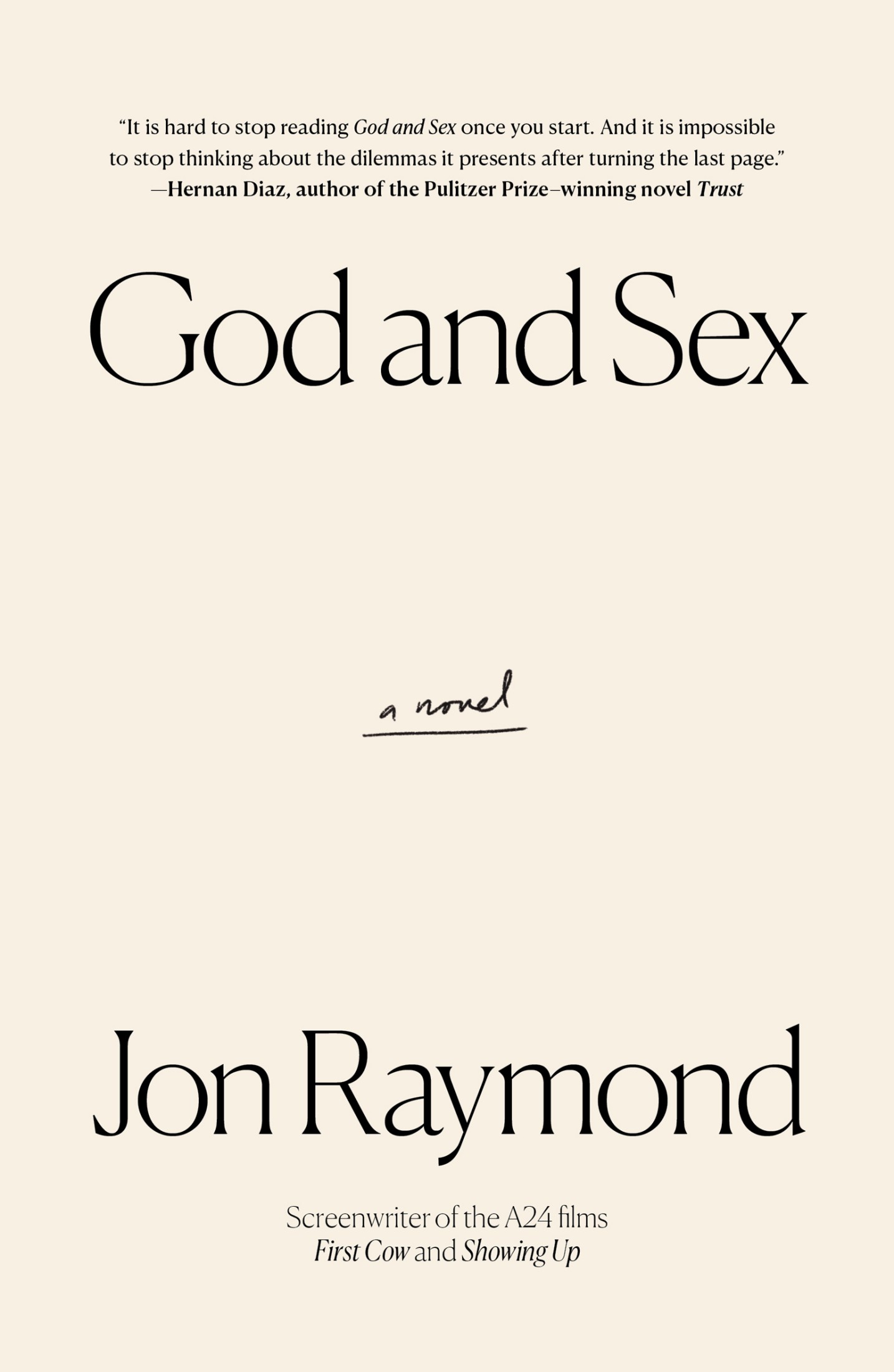 God and Sex: A Novel