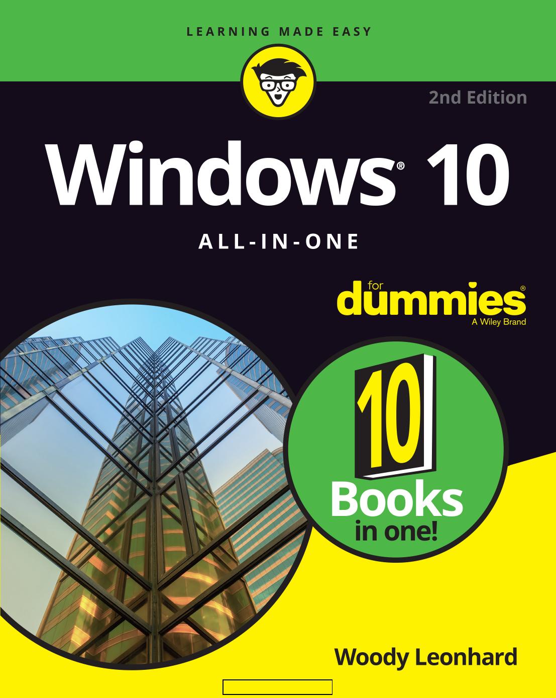 Windows 10 All-In-One For Dummies
