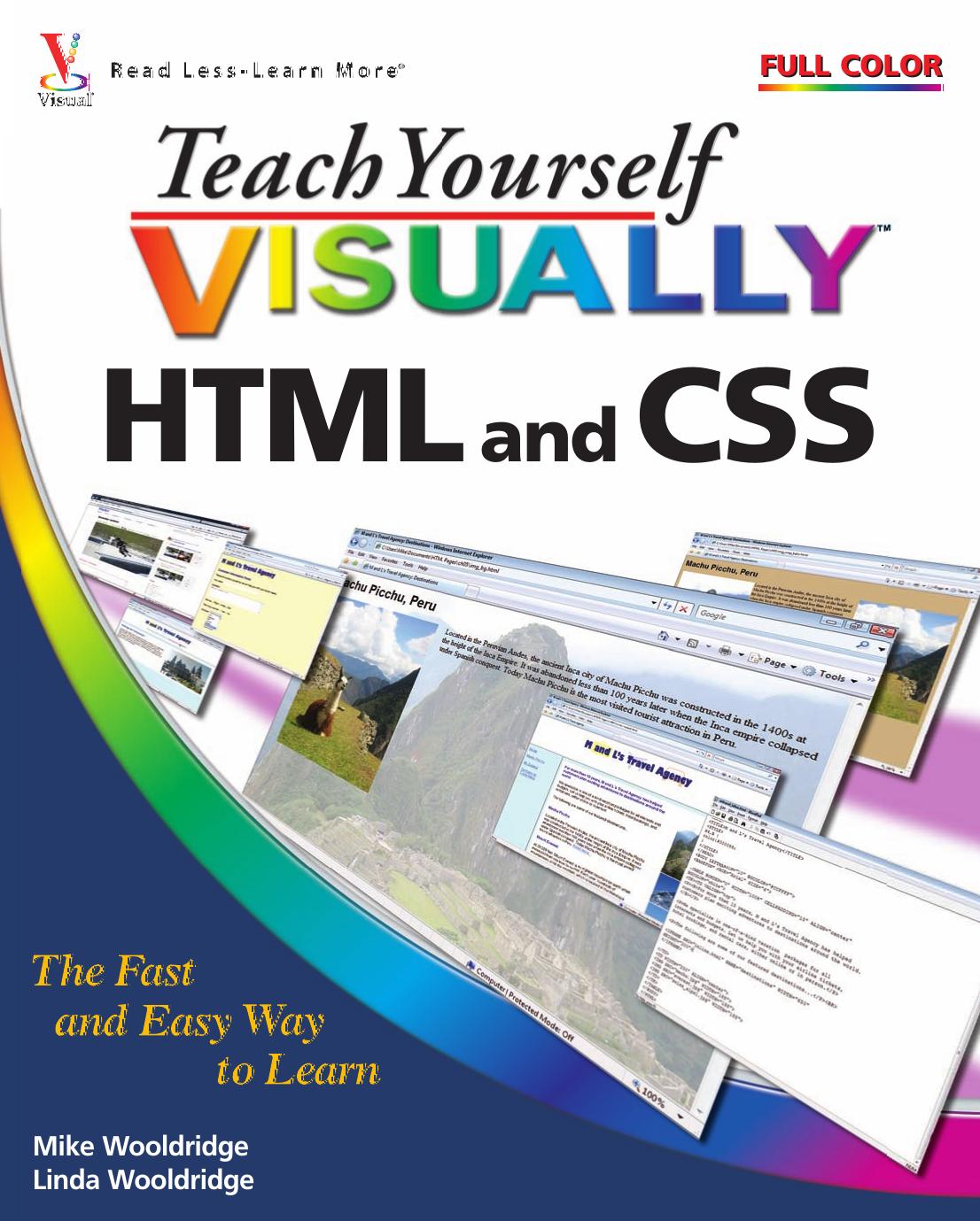 Teach Yourself VISUALLY HTML an
